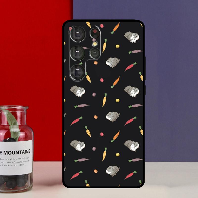 Чехол Funda с рисунком морской свинки для Samsung Galaxy S25 Ultra S9 S10 S20 S21 S22 Plus S23 Ultra S24 FE