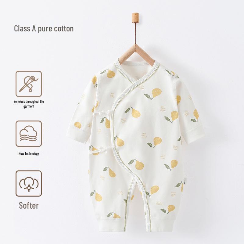 Детский боди из чистого хлопка - Монашеский комбинезон для новорожденных на все сезоны (0-3 месяца)