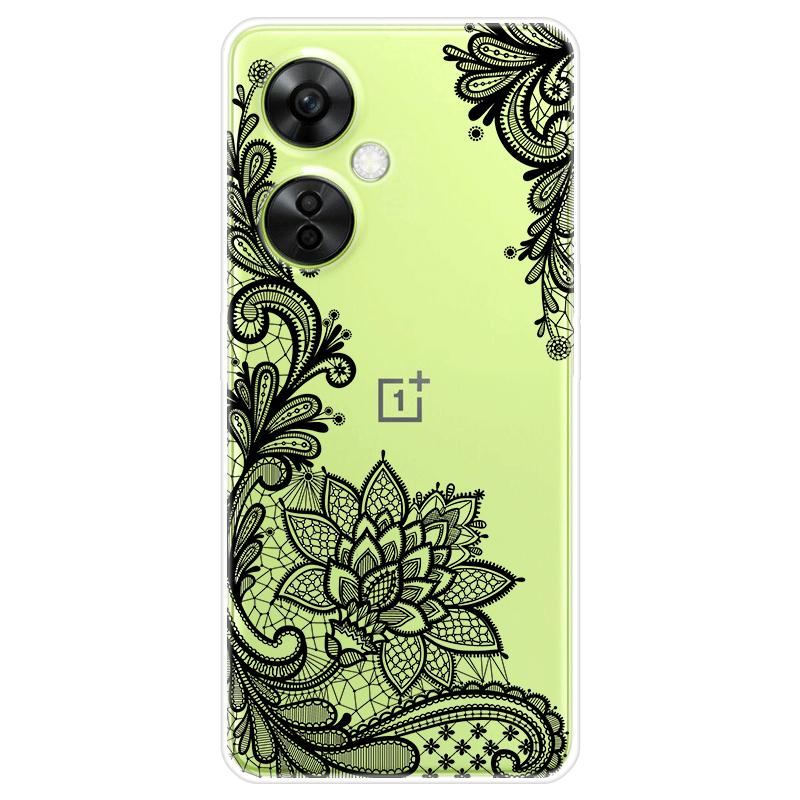 Для OnePlus Nord CE 3 CE3 Lite чехол Мягкая силиконовая задняя крышка чехол для телефона с рисунком