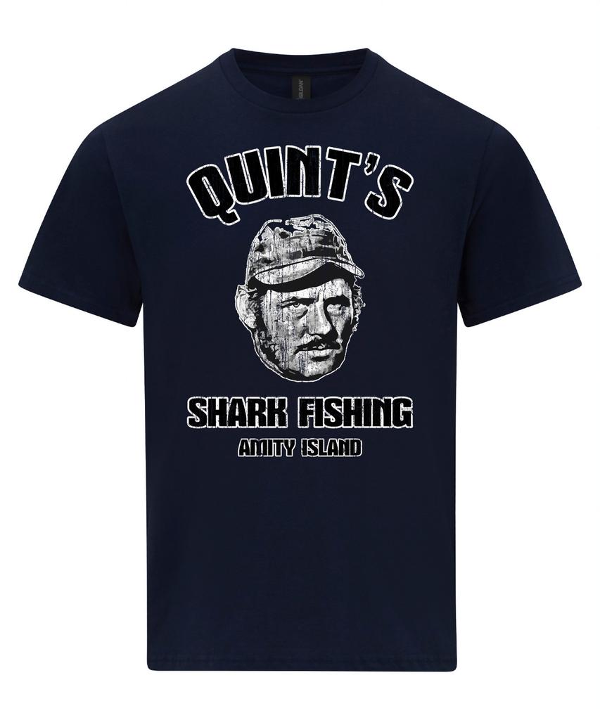 Quint's Shark Fishing T-Shirt Jaws Inspired Shirt