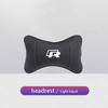 1Pcs Car Seat Headrest/Lumbar Auto Logo Neck Pillow For VW GTI Polo Passat B6 B7 Golf MK7 Tiguan Jetta Beetle Arteon CC Hub Cap zj6