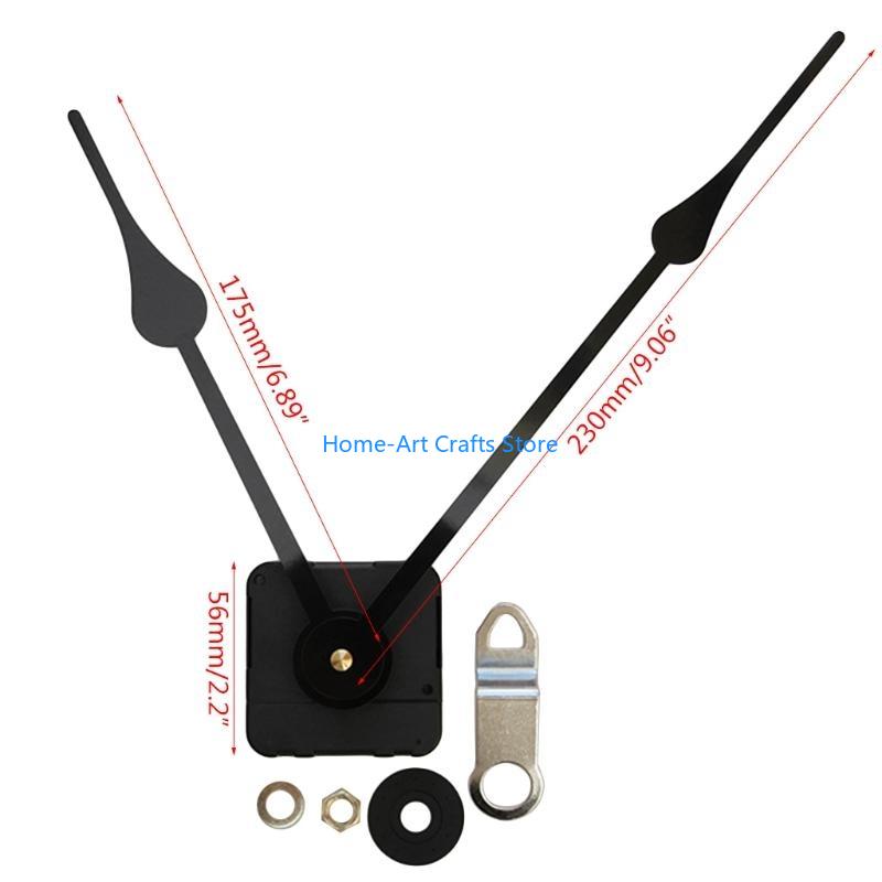 Y3NA DIY Большой механизм для настенных часов Стрелки Инструмент для ремонта Запасные части