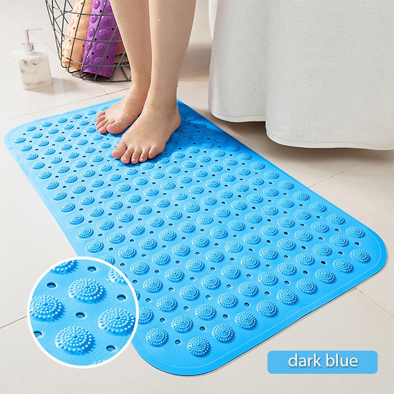 Суперабсорбирующий коврик для душа, ванной, коврик для ванной, противоскользящий, антибактериальный, с присоской, массажный коврик для ног, набор аксессуаров для ванной комнаты
