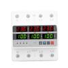 3 Phase DIN Rail Protective Device Over Under Voltage Current Limiting Self Resetting Protector AC22