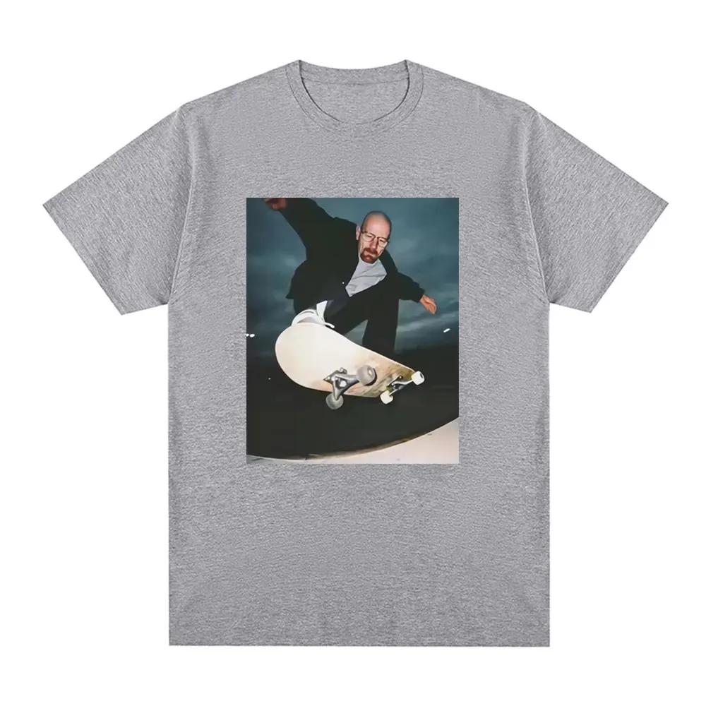 Breaking Bad Heisenberg T-shirt Men's Walter White 90s Skating T-shirt Women's Pattern Printed T-shirt Casual T-shirt Top
