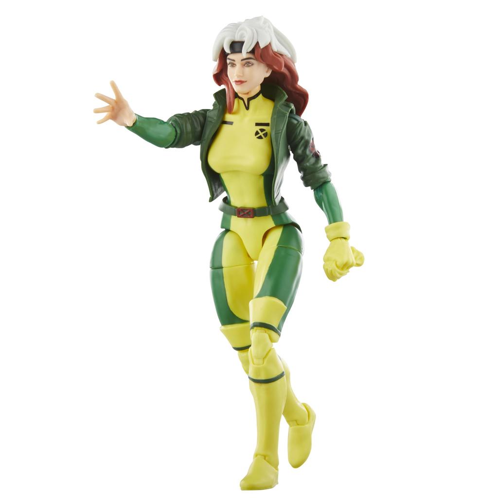 Hasbro Marvel Legends Series Marvel Rogue, X-Men '97 Collectible 6-inch (15 cm) Action Figure, Marvel Legends Action Figure F6546, Authentic