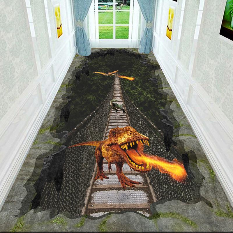 3D ковры для коридора, гостиной, украшения дома, вестибюля отеля, длинного ковра, лестницы, коврика для входной двери