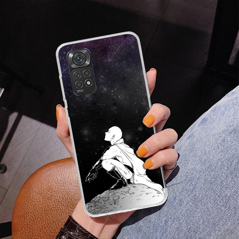 Чехол для телефона с аниме One-Punch Man для Xiaomi Redmi Note 15 14 13 12S 12 11 Pro Plus 14S 11S 11E 10 10S 11T 5G Персонализированный чехол Re
