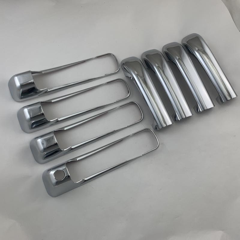 New Car ABS Chrome Accessories Plated Door Handle Bowl Cover Trim 2005 - 2018 For DURANGO Dodge DAKOTA RAM 1500 2500 3500