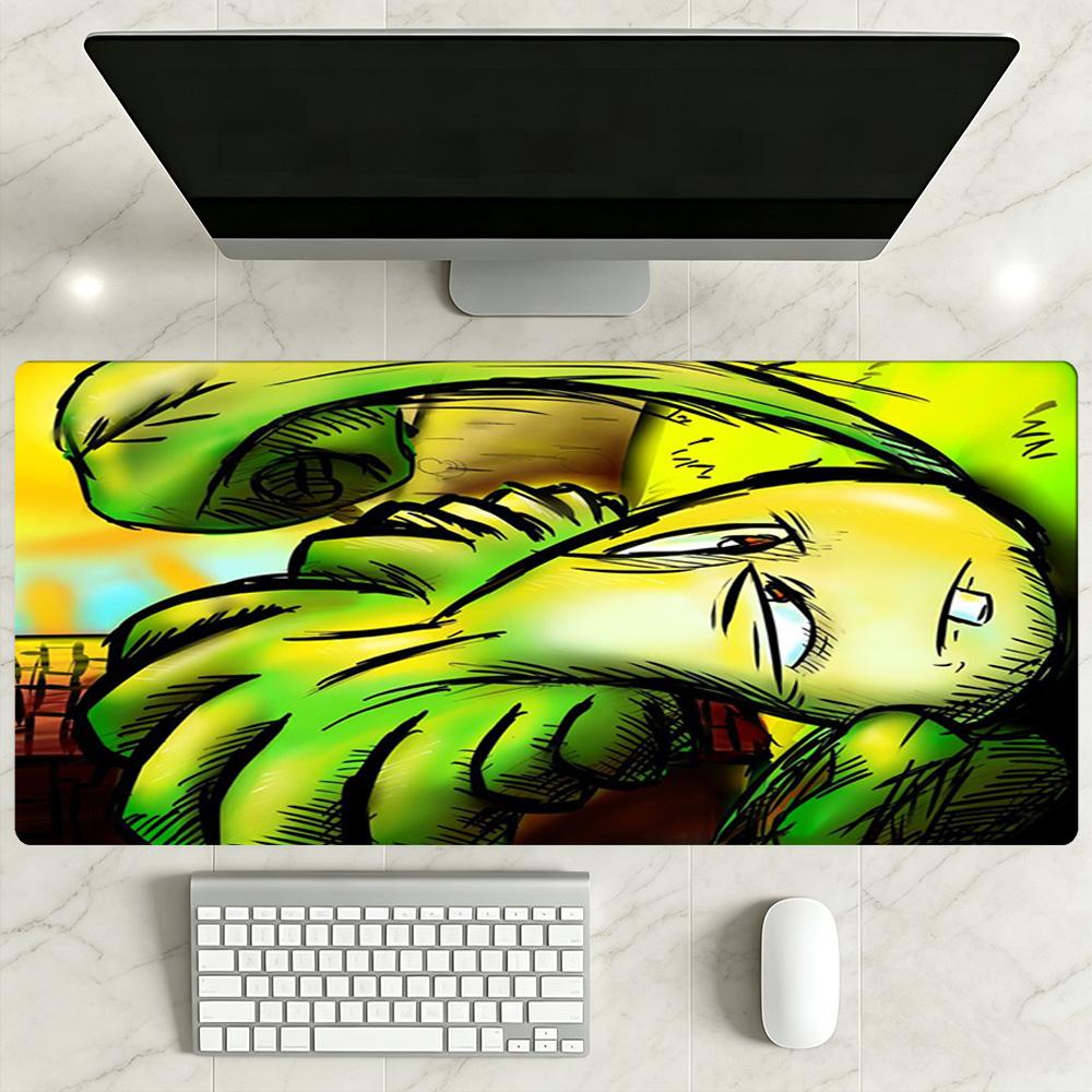 Plants Vs. Zombies Large Mouse Pad Keyboard Mat HD Print Desk Pad Non-Slip Rubber Base Suitable for Office Gaming PC Laptop