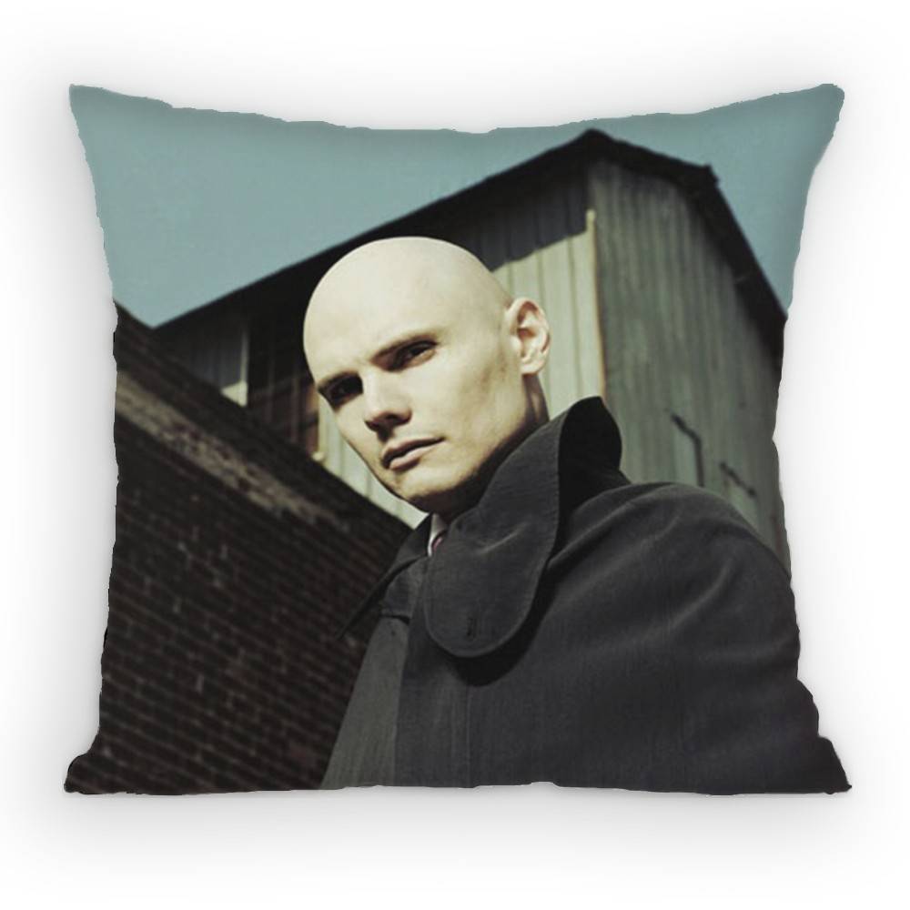 The SSmashing PPumpkins Billy Pillow Case Sofa Living Room Bedroom Headboard Backrest Cushion Square Cushion Nap Time