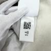 Excellent MIUMIU hat Logo Metal Bucket white Dyed sheepskin fur Women S 5HC196 Used