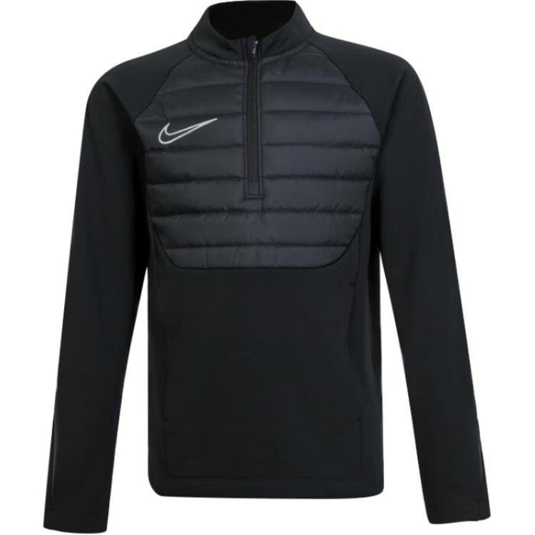Nike Худи Модный Удобный Дышащий Детский худи Черный FJ6181-010