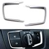 Серебристые декоративные накладки вокруг переключателя фар для BMW 2 3 4 серии X5 X6