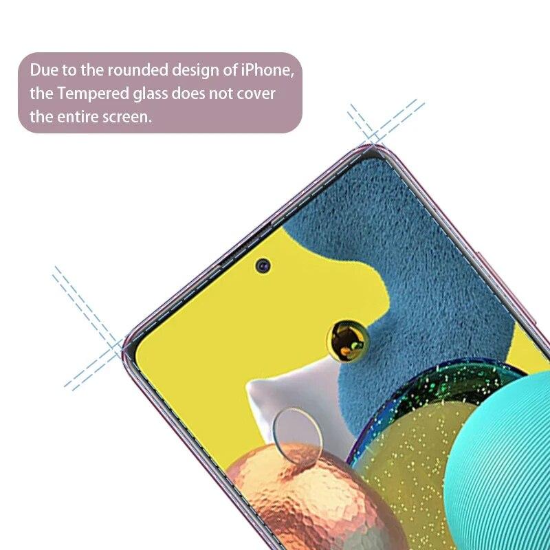 2 шт. закаленное стекло для Samsung Galaxy A14 A54 A53 A13 A33 A34 A52S 5G Защитная пленка для экрана для Samsung A52 A73 A21S A51 A72 стекло