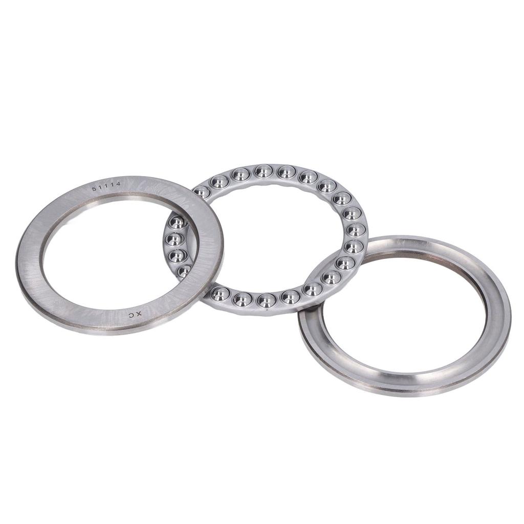 Thrust Ball Bearing 51114 75mm X 95mm X 18mm Carbon Steel Thrust Ball Bearings Forging Machinery Road Roller Bearings