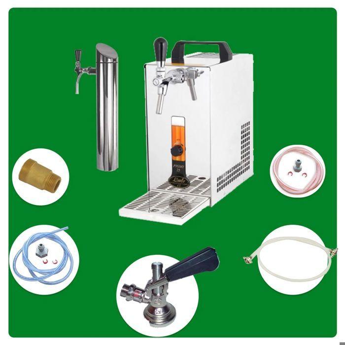 Tireuse à bière - PYGMY - 20/K - Pompe à membrane - 25 l/h - Colonne à bière incluse