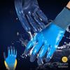 Двухслойные водонепроницаемые, износостойкие, противоскользящие и утолщенные полностью резиновые перчатки для защиты труда