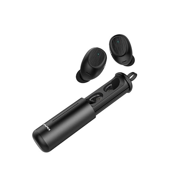 Słuchawki Bluetooth 5.0 AWEI T55 TWS ze stacją dokującą Czarne