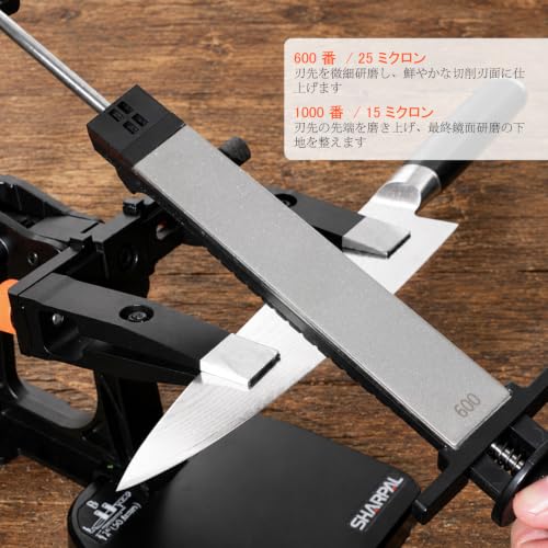 2 Алмазные пластины SHARPAL 600/1000 грит 1" x 6" для заточки и правки