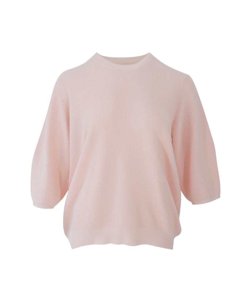 Baseukala Длинный рукав реглан Круглый вырез Капри Вязаный (5Colors)