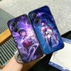 Мягкий чехол для телефона Genshin Impact Райдэн Сёгун для Xiaomi Poco X5 X6 X7 X8 Pro Max X3 F7 F8 Ultra M8 M7 M6 M5 Redmi 15 15C 14C 13C