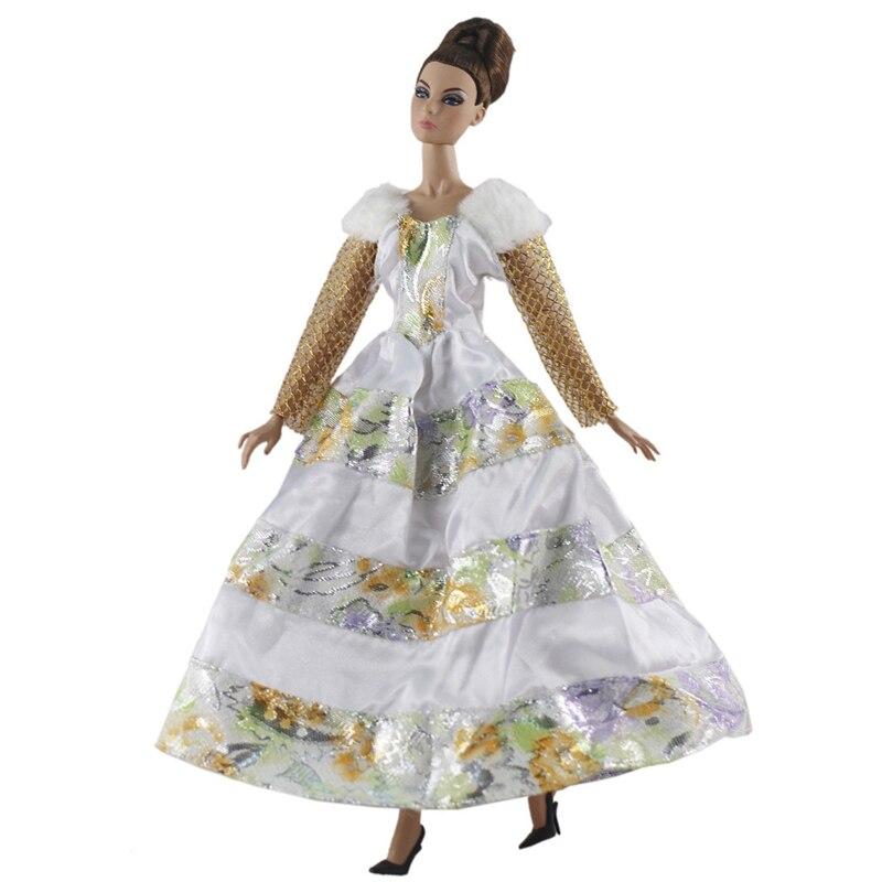Новое поступление, модные вечерние платья смешанного стиля для куклы Барби, платье для куклы 1/6 BJD, одежда для игрушки куклы 1:6 BJD