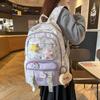 New High-value, Fresh, Sweet and Cute Bear Backpack, Large-capacity Backpack for Junior High School Students