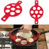 7 Holes Pancake Egg Ring Maker Silicone Nonstick Kitchen Cooking Tool ARI