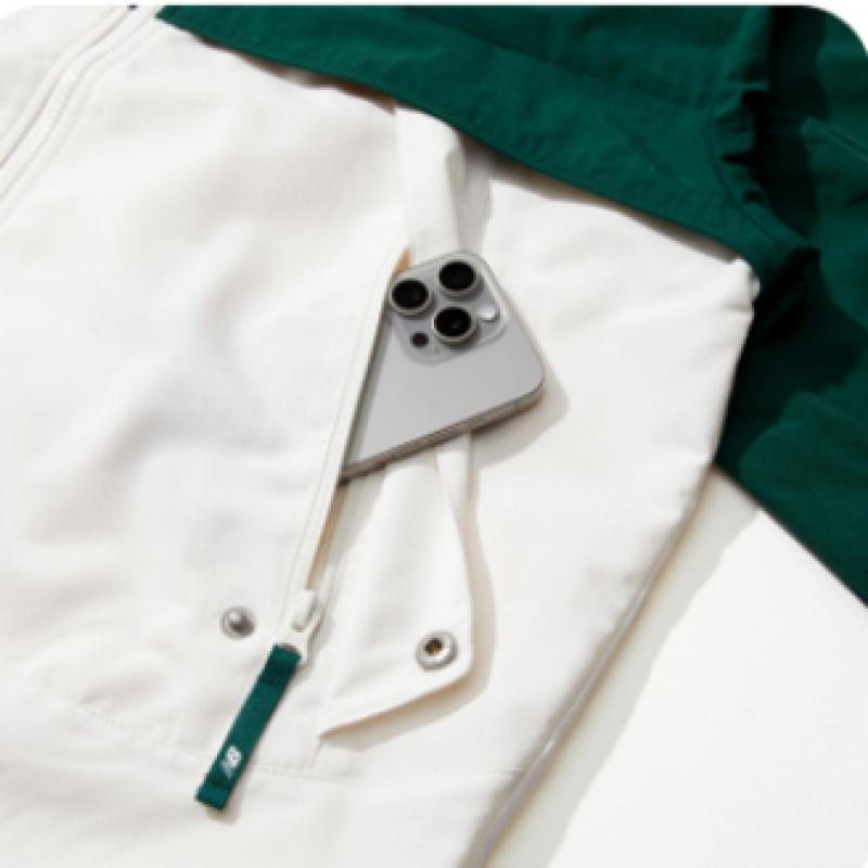 New Balance Half Club Nbnad42843 Mx Color Block Warm Up Jacket Common Training Windscreen