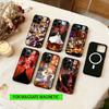 Чехол для телефона Shaman King Для iPhone17,16,15,14,13,12,11 Plus,Pro Магнитный Для Magsafe Беспроводная зарядка