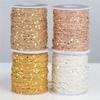 Gold Silver Copper Cable Necklace Components Craft DIY 2M Sequins Chain Findings Jewelry Making