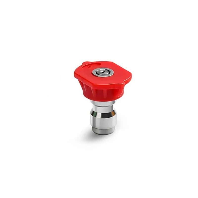 1/4" Brass Quick Connect Nozzle Set, High Pressure Washer Hose Adapter with Adjustable Valve for Car Wash