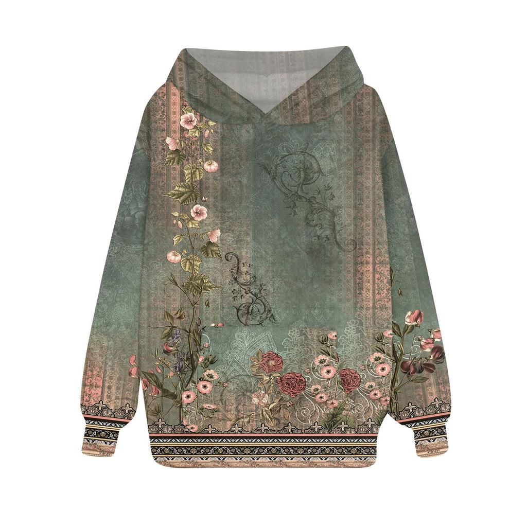 Женские худи оверсайз из флиса, толстовки с длинным рукавом, пуловеры с карманом