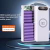 18650 Mobile Power Supply 22.5W Wireless Charging Fast Charging 18650 Power Bank Case Kit
