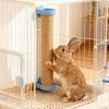 Natural Sisal Rabbit Scratch Post, Adjustable Angle Claw Scratcher, Interactive Climbing Toy for Rabbits Cats