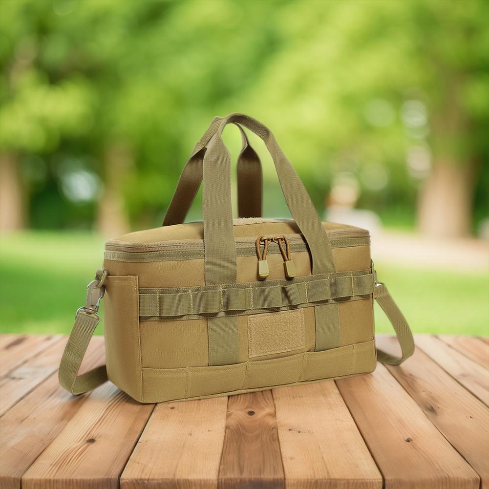 Outdoor Heavy Duty Lunch Bag Large Capacity Thermal Cooler Bag Insulated for Camping Picnic Beach Work Trip