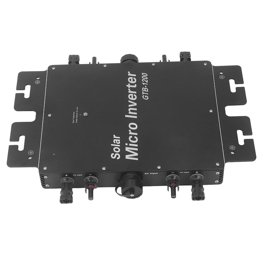 1200 Вт Солнечный сетевой инвертор IP65 Водонепроницаемый Автоматическая идентификация MPPT WIFI Микроинвертор