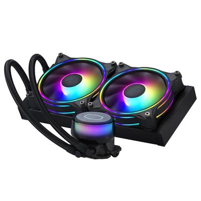 Cooler Master MasterLiquid ML240 Illusion Простая система водяного охлаждения кулер для процессора FN1577 Черный MLX-D24M-A18P2-R1