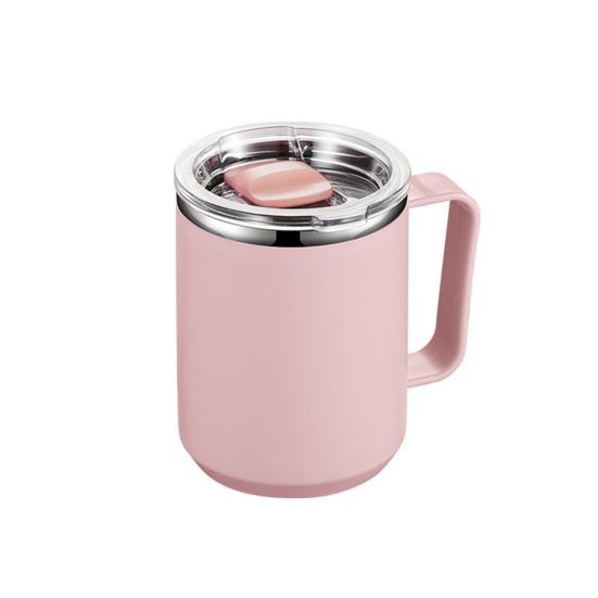 Бутылка для воды 450 мл, двухслойная, большая емкость, портативная вакуумная изоляция, материал из полипропилена, изоляция из нержавеющей стали