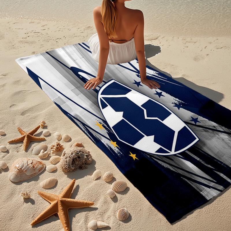 Monterrey Team Spirit In Action Beach Towel, Quick-drying, Easy to Care for, Use for Both Fitness and Beach Vacations,Sports Essential Fan Gift
