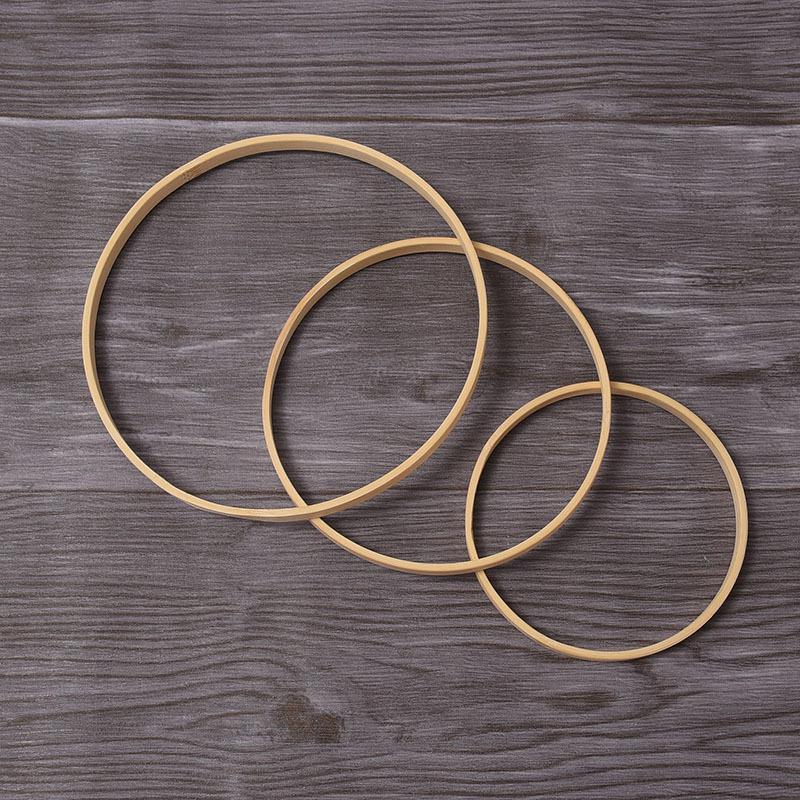 Горячий DIY Деревянное Искусство Ремесло Бамбуковый Круг Круглый Вышивка Крестом Шитье Ручные Инструменты