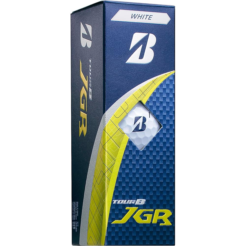 Мячи для гольфа Bridgestone TOUR B JGR, упаковка 12 шт., белые, модель 2025 года
