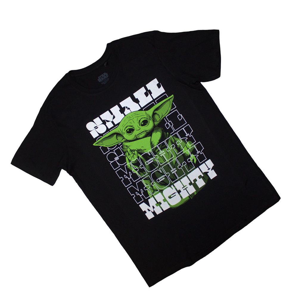 Star Wars The Mandalorian Unisex Adult Small & Mighty Grogu T-Shirt