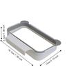 2PCS 7.28in×4.72in×1.38in Garbage Bag Holder Plastic Hanging Trash Can  For Kitchen