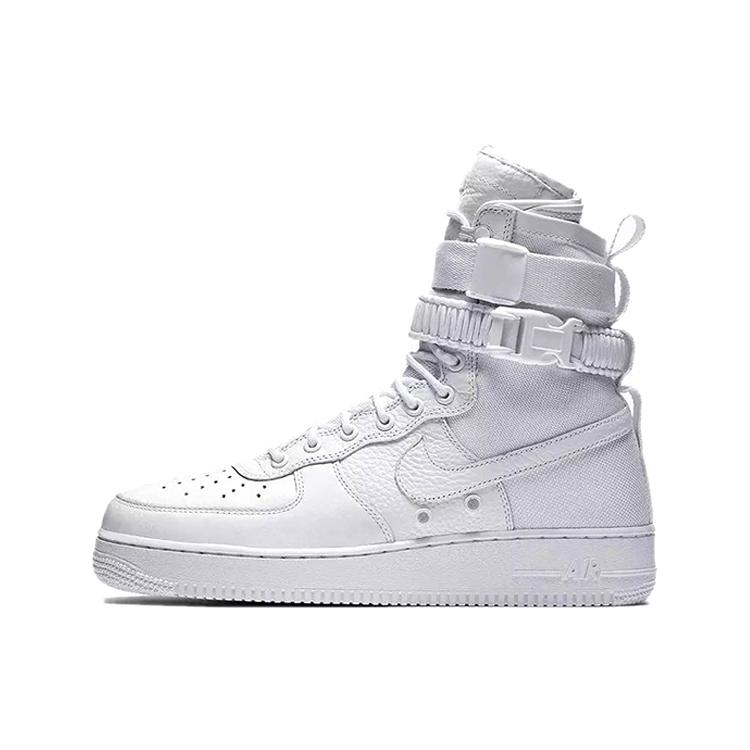 Nike SF Air Force 1 'QS' (Unisex) White / White Skate Shoes 903270 100