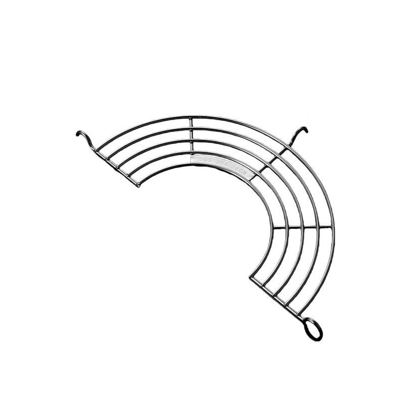Qianxing 304 Stainless Steel Semi-Circular Pot Edge Oil Drain Rack