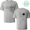 CPU Processor Circuit Diagram Print T-Shirt for Men's Casual Crew Neck Short-Sleeve Fashion Summer T-Shirts Tops, Regular Tees