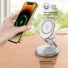 For Apple Watch/Airpods/Iphone Foldable 3-in-1 Magnetic Wireless Charging Stand with Rotatable Base