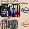 Complete Sewing Kit with Threads Needles Scissors Tape Measure Buttons Portable Travel DIY Embroidery Handwork Sewing Tool Set